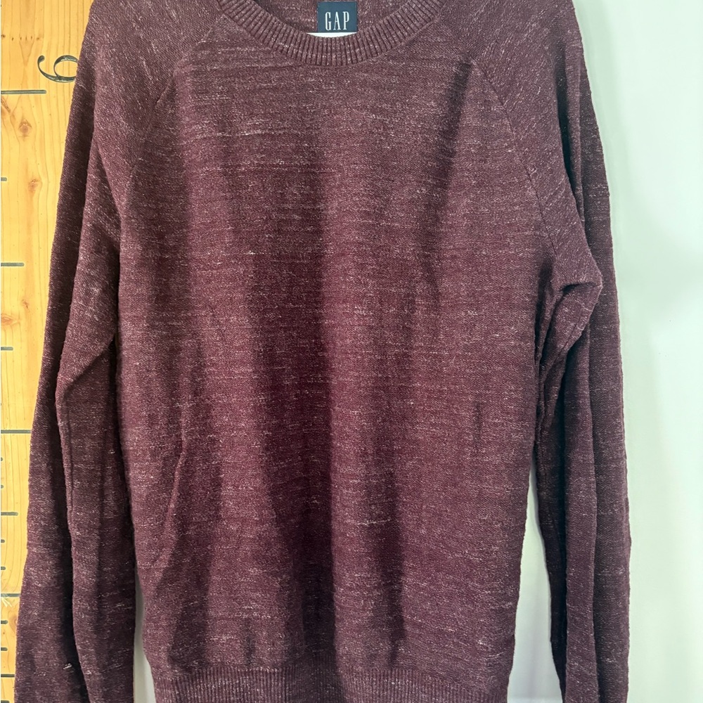 GAP Brown Crewneck Sweater Classic Knit